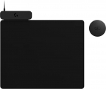 Hiirematt Logitech Powerplay 2, 34.4 cm x 34 cm x 0.13 cm, must v.