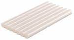 Liimipulk Bradas Metallic, 10 cm x 0.7 cm, valge, 7 tk