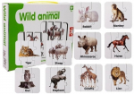 Pusle, loomad Wild, EN, mitmev&auml;rviline, 10 tk