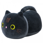 Pehme m&auml;nguasi kass 22433, must, 18 cm