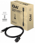 Kaabel Club 3D CAC-1120, Mini DisplayPort/DisplayPort 1.4, 100 cm, must v.