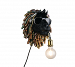 Valgusti seinale Reality Leo, E27, 1 x 40 W, kuldne v./must v.