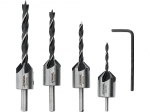 Puidu puurikomplekt Sthor 22720, puit, hss, hex, 3 mm x 9.2 cm