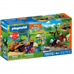 Konstruktor Playmobil Animals & Friends Zookeeper With Vehicle 72072, 62 tk, mitmev&auml;rviline
