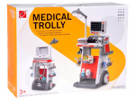 Arstim&auml;ngu komplekt, arstide k&auml;ru Medical ZA5874, valge v./oranž v.