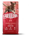 Kuiv koeratoit Carnilove Active Adult, hirveliha/metssealiha/metskitse liha, 12 kg
