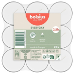 K&uuml;&uuml;nal, teek&uuml;&uuml;nal Bolsius Everyday, 3.5 h, 27 tk, valge v.
