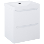 Valamualune vannitoa kapp Elita Helo 60 2DR, valge matt v., 44.2 cm x 58.5 cm x 63.5 cm