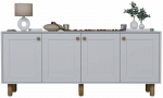 Konsoollaud Kalune Design Natura, valge v., 40 cm x 180 cm x 75 cm
