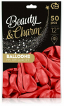 &Otilde;hupallide komplekt ovaalsed GoDan Beauty & Charm, punane v., 50 tk