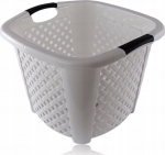 Pesukorv Katex Rattan, 34 l, valge v., 44 cm x 44 cm