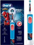Elektriline hambahari Oral-B Vitality Pro 103 Kids Spiderman, sinine v./punane v.