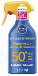 P&auml;evituse hooldusvahend keha jaoks Nivea Sun Protect & Hydrate SPF50+, 250 ml