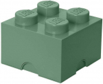 Kahjustatud pakendiga toode. Hoiukast Room Copenhagen Lego Brick, roheline v., 25 x 25 x 18 cm