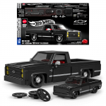 Konstruktor, auto Mattel Hot Wheels Chevrolet 83 Chevy Silverado JKG42, 225 tk, must v.