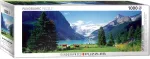 Pusle Eurographics Panoramic Lake Louise Canadian Rockies, 99 cm x 33 cm, 1000 tk, sinine v./roheline v.