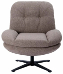 Tugitool Homla Lunaro 244877, pruun v., 83 cm x 76 cm x 91 cm