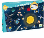 Pusle Djeco Observation Space, 38 cm x 61 cm, 200 tk, mitmev&auml;rviline