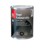 Saunavaha Tikkurila Supi, must v., 1 l