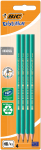 Pliiatsid Bic 890276M, HB, hall v., 4 tk