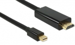 Juhe Delock Mini Display Port 1.1 - HDMI Mini Display port male, HDMI male, 3 m