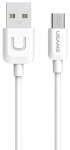 Juhe Usams, Micro USB/USB, 100 cm, valge
