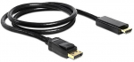 Adapter Delock DisplayPort v1.1 to HDMI Displayport 1.1 male, HDMI, 1 m, must v.
