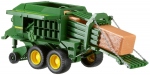 M&auml;nguhaagis Bruder John Deere Straw Press 02017, roheline v.