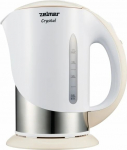 Elektriline veekeetja Zelmer Crystal ZCK7630I, 1.7 l, valge v./beež v.