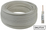 Kaabel Digitus DK-RG6-1 DK-RG6-1, 100 m, hall v.