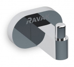Konks Ravak CR 110.00, 62 mm x 55 mm x 35 mm, kroom