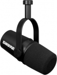 T&ouml;&ouml;laua mikrofon Shure MV7X, must v.