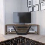 TV-laud Kalune Design Sares, must v./p&auml;hklipuu v., 35 cm x 120 cm x 36.8 cm