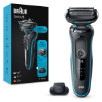 Habemeraseerija Braun Series 5 51-M1200s, li-ion, must v./t&uuml;rkiissinine v.