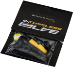 Klapp Continental Tubeless Valve 0140090, plastik/metall, must v./kollane v., 2 tk