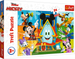Pusle Disney Mickey Mouse 14351T, 40 cm x 60 cm, 24 tk, mitmev&auml;rviline