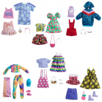 Riiete komplekt nukule Mattel Barbie Fashion GWF04, (v&auml;rv/disain valitakse juhuslikult)