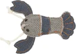 Pehme m&auml;nguasi kassidele Barry King Lobster 16005, hall v., 12 cm