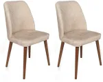 Toolide komplekt Kalune Design Dallas 550 V2 974NMB1657, matt, p&auml;hklipuu v./beež v., 49 cm x 50 cm x 90 cm, 2 tk