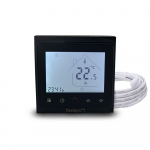 Termostaat Feelspot WTH51.36, seina s&uuml;vistatavad, must v., 8.6 cm, 0 - 45 &deg;C