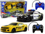 Rc auto Lean Toys Police Chase 10254, 1:24, valge v./must v./kollane v.