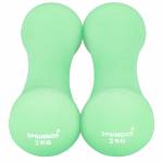 Raskuste komplekt Springos Neoprene, 2 x 2 kg