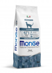 Kuiv kassitoit Monge Natural Monoprotein, forell, 10 kg