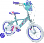 Laste jalgratas, linna- Huffy Glimmer 79459W, t&uuml;rkiissinine v., 14"