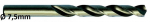 Metallist puur Exact DIN338, metall, hsse-co5, 7.5 mm