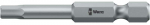 Kruvikeerajaotsik Wera 840/4Z SW3, Hex-Plus, 50 mm, 1/4"