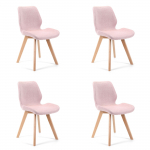 Toolide komplekt Akord SJ.0159, matt, roosa v., 53 cm x 40 cm x 82.5 cm, 4 tk