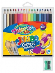 Joonistuspliiatsite komplekt Colorino Jumbo, 18 tk