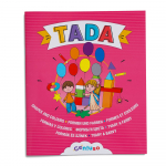 Raamat Geniuso Tada Shapes and Colours, RUS, EN, DE, Prantsuse, Hispaania, Ungari, T&scaron;ehhi, Slovaki, roosa v.