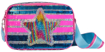 Laste k&auml;ekott Fun time,FTGL-CB04A, sinine v./roosa v./mitmev&auml;rviline, 15 cm x 22 cm x 7 cm